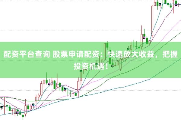 配资平台查询 股票申请配资：快速放大收益，把握投资机遇！