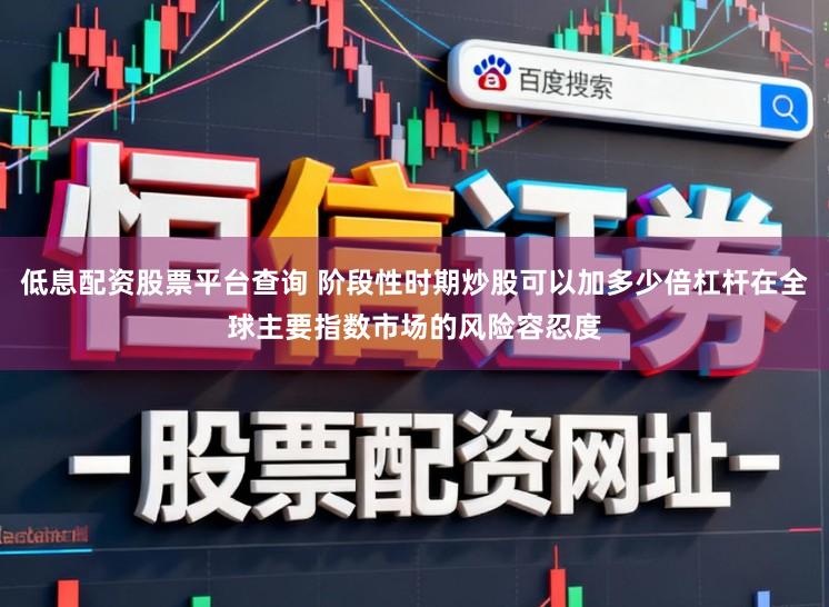 低息配资股票平台查询 阶段性时期炒股可以加多少倍杠杆在全球主要指数市场的风险容忍度