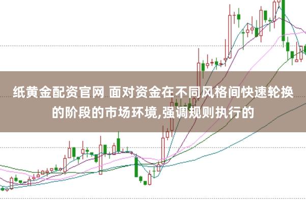 纸黄金配资官网 面对资金在不同风格间快速轮换的阶段的市场环境，强调规则执行的