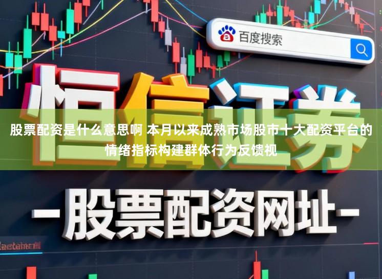 股票配资是什么意思啊 本月以来成熟市场股市十大配资平台的情绪指标构建群体行为反馈视