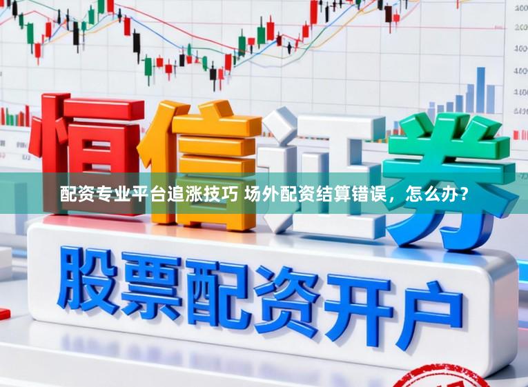 配资专业平台追涨技巧 场外配资结算错误，怎么办？